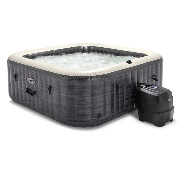 Spa Gonflable Intex Pure Spa Ardoise 4 Places