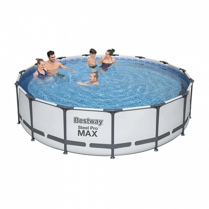 Piscine Tubulaire Ronde Bestway Steel Pro Max 4,57 X 1,07 M – Image 3