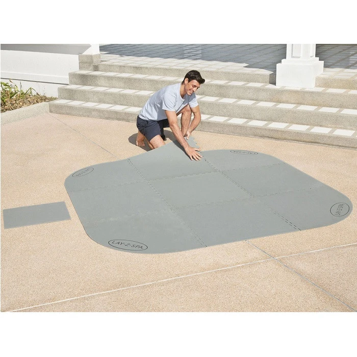Tapis De Sol Bestway Pour Spa Carré Ou Rond Lay-Z-Spa® – Image 2