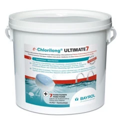 Bayrol E.Chlorilong Ultimate 7 - Galets De Chlore Bi-phase 7 Fonctions 4,8kg