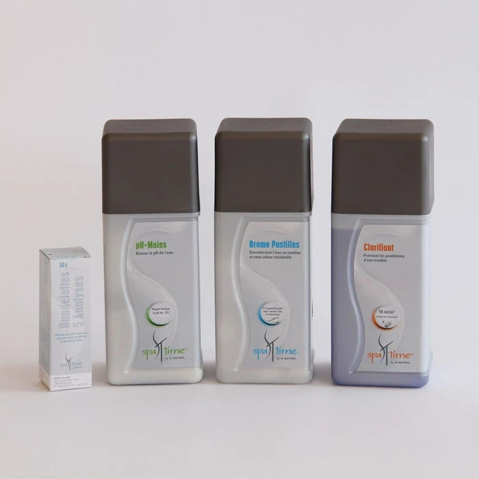 Kit Basique De Produits D'entretien Pour Spa Au Brome