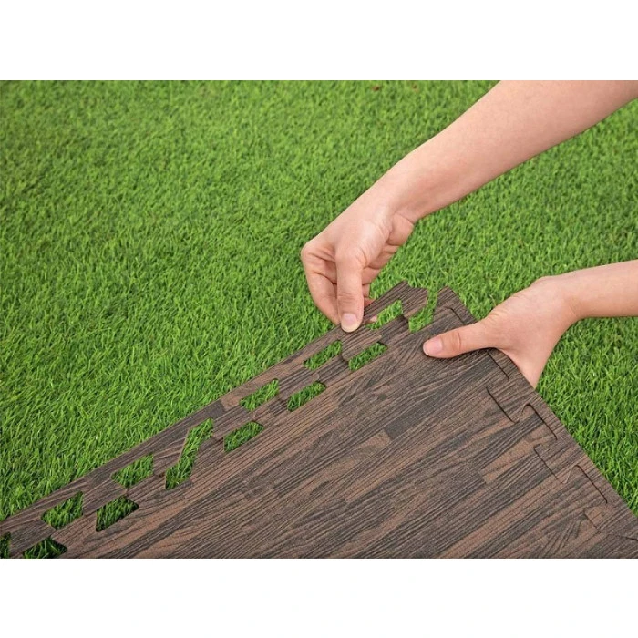 Tapis Effet Bois Pour Spa Et Piscine Bestway 3mÂČ - 12 Dalles â Image 5