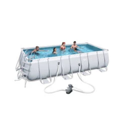 Piscine Tubulaire Rectangulaire Bestway Power Steel 5,49 X 2,74 X 1,22