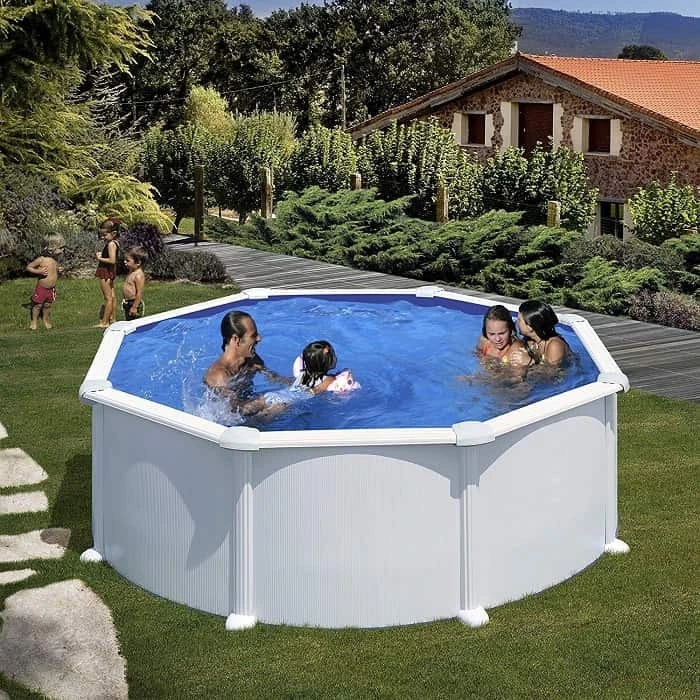 GRE Piscine Ronde Acier Gré Atlantis - Ø 3,50 X 1,30 M – Image 2